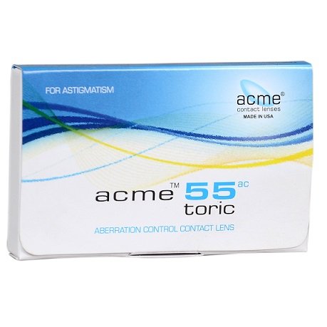 Acme 55 Toric with UV Blocker (6 Lens Pack)